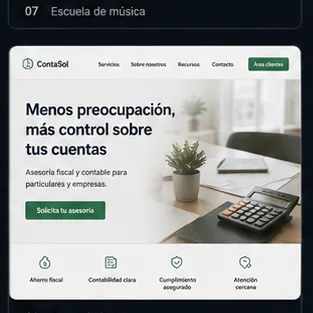 Website portfolio example