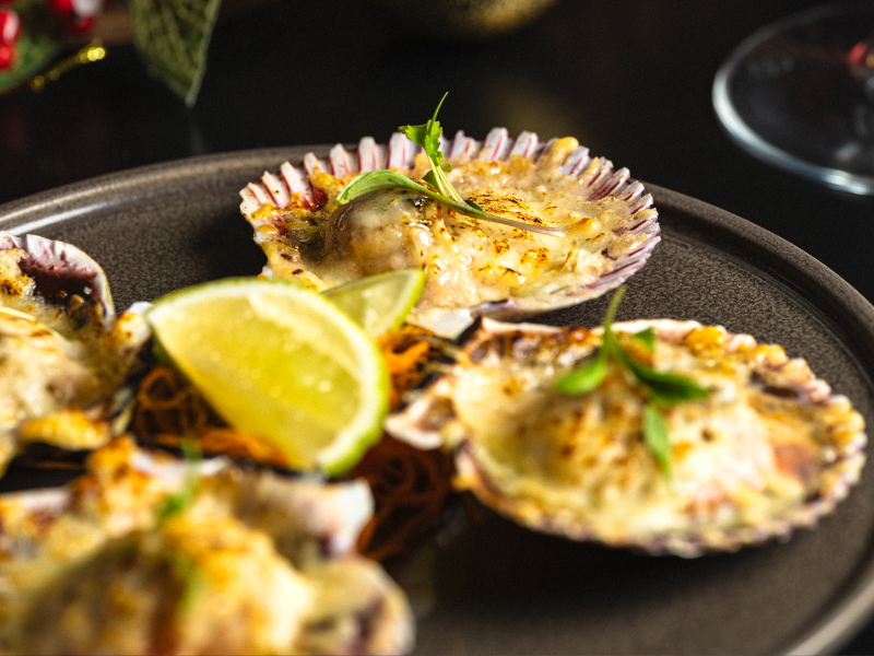 Parmesan Scallops