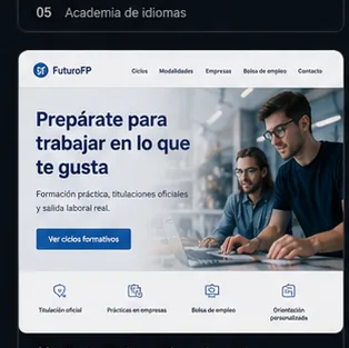 Website portfolio example