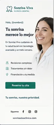 Email marketing example 1