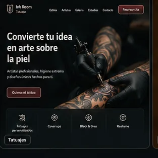 Website portfolio example