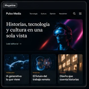 Website portfolio example
