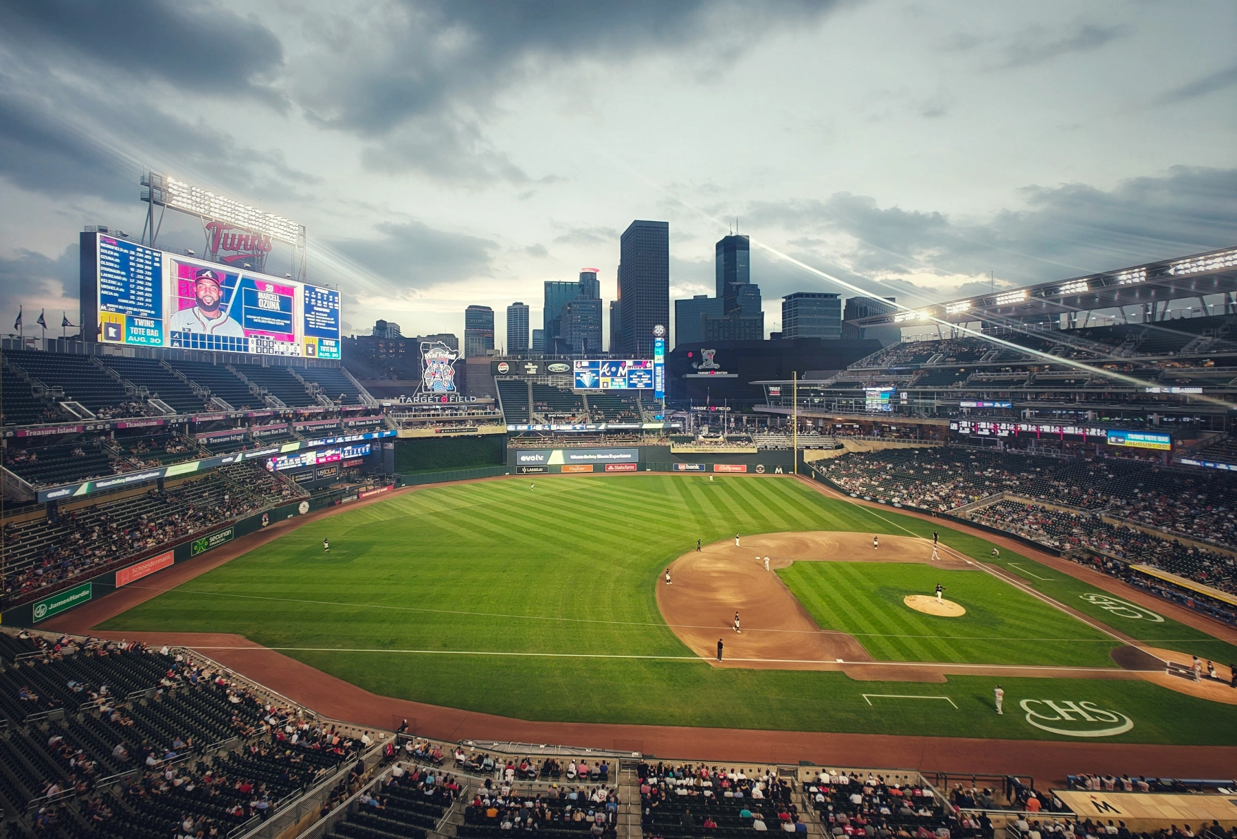 Target Field in Minneapolis, Minnesota