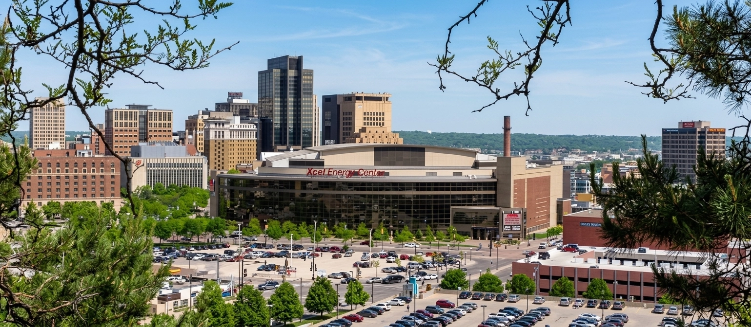 Xcel Energy Center in St. Paul, Minnesota