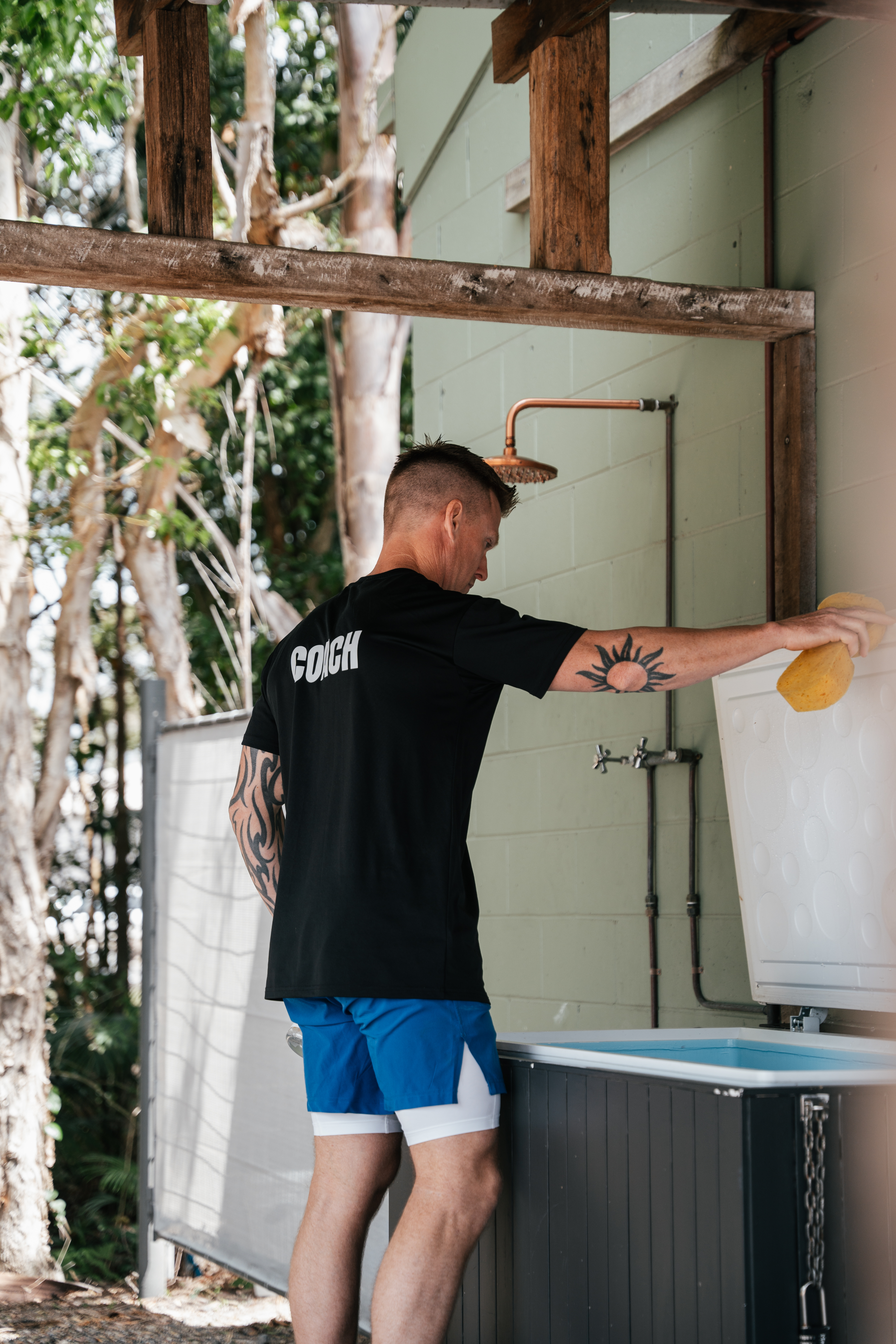 Ice bath at Salt Strength