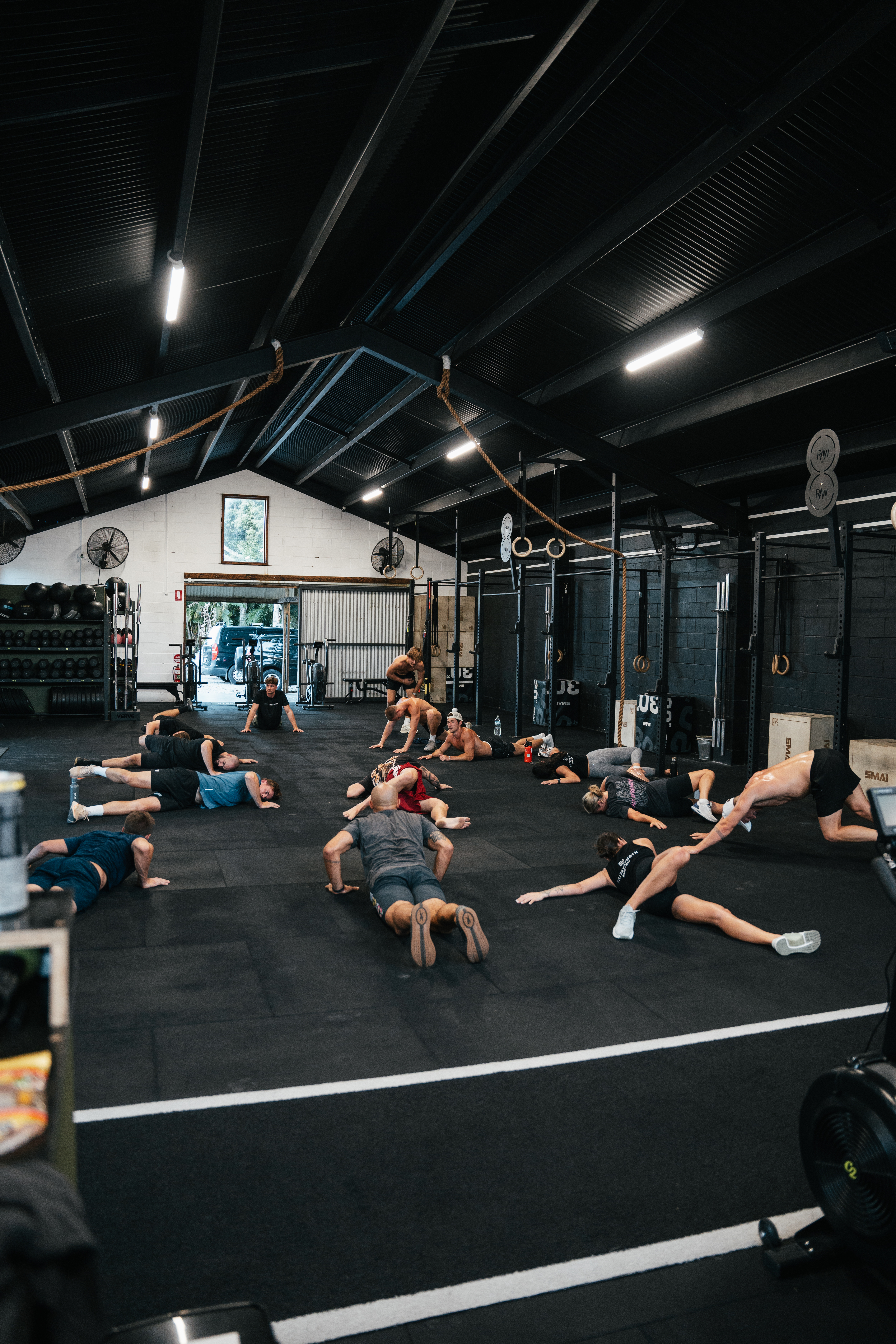 Deadlift session at Salt Strength