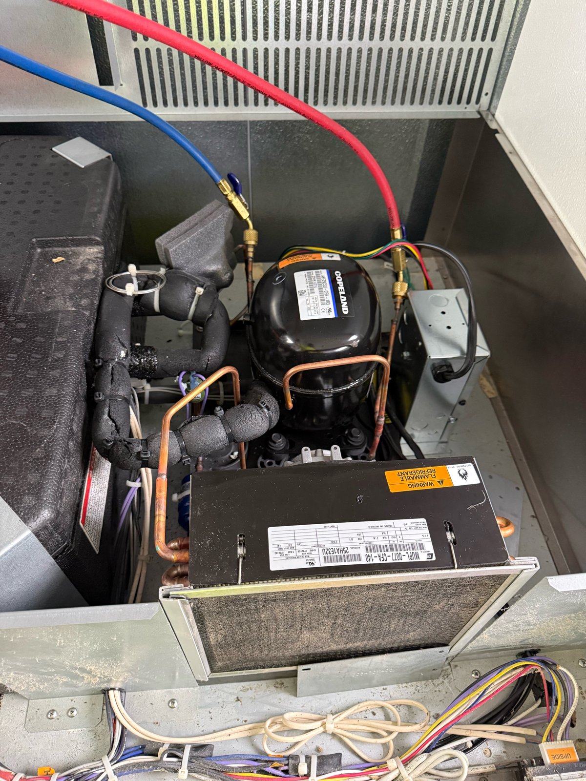 Commercial refrigeration compressor service by Alliance Heating & Cooling