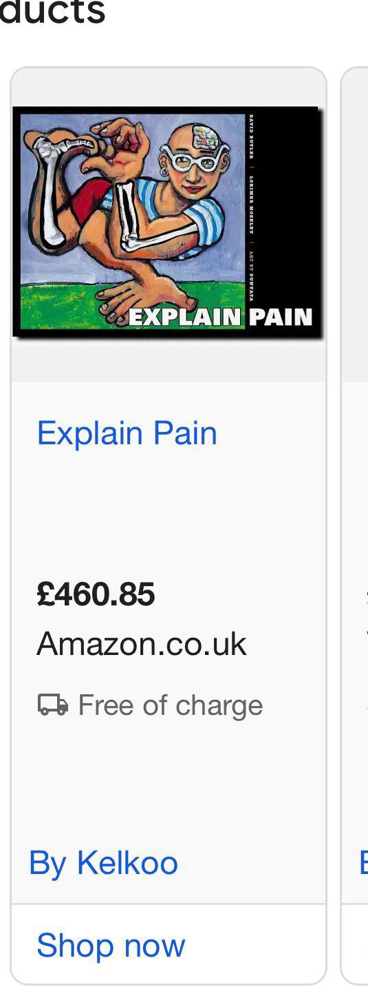 Explain Pain — £460.85 on Amazon