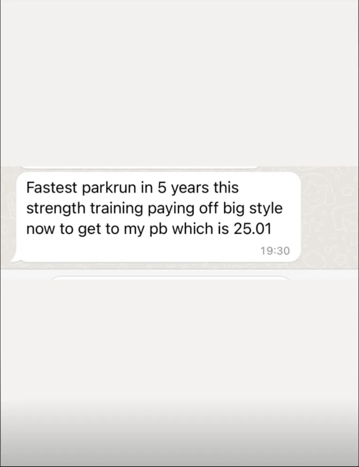 Client message