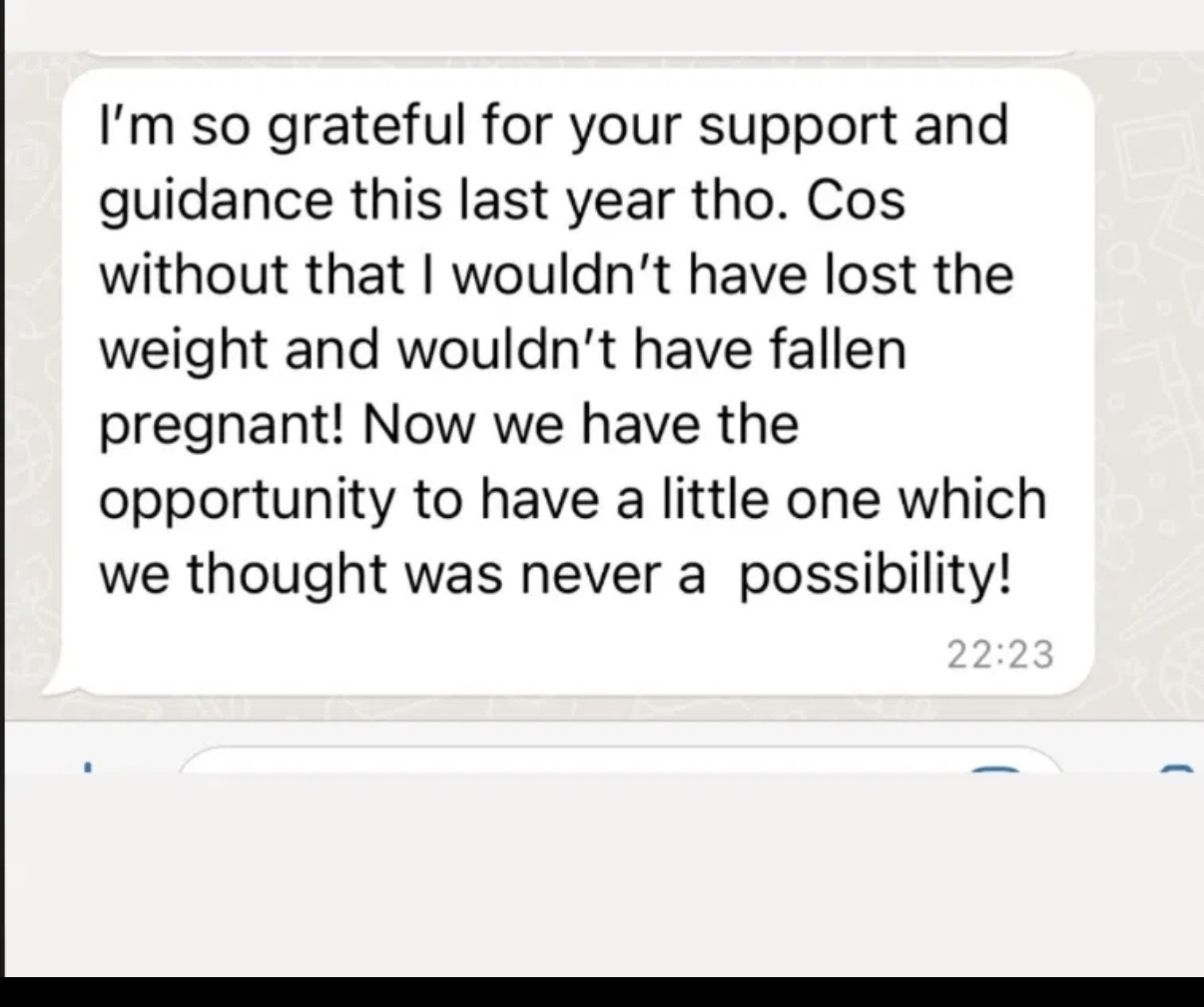 Client message