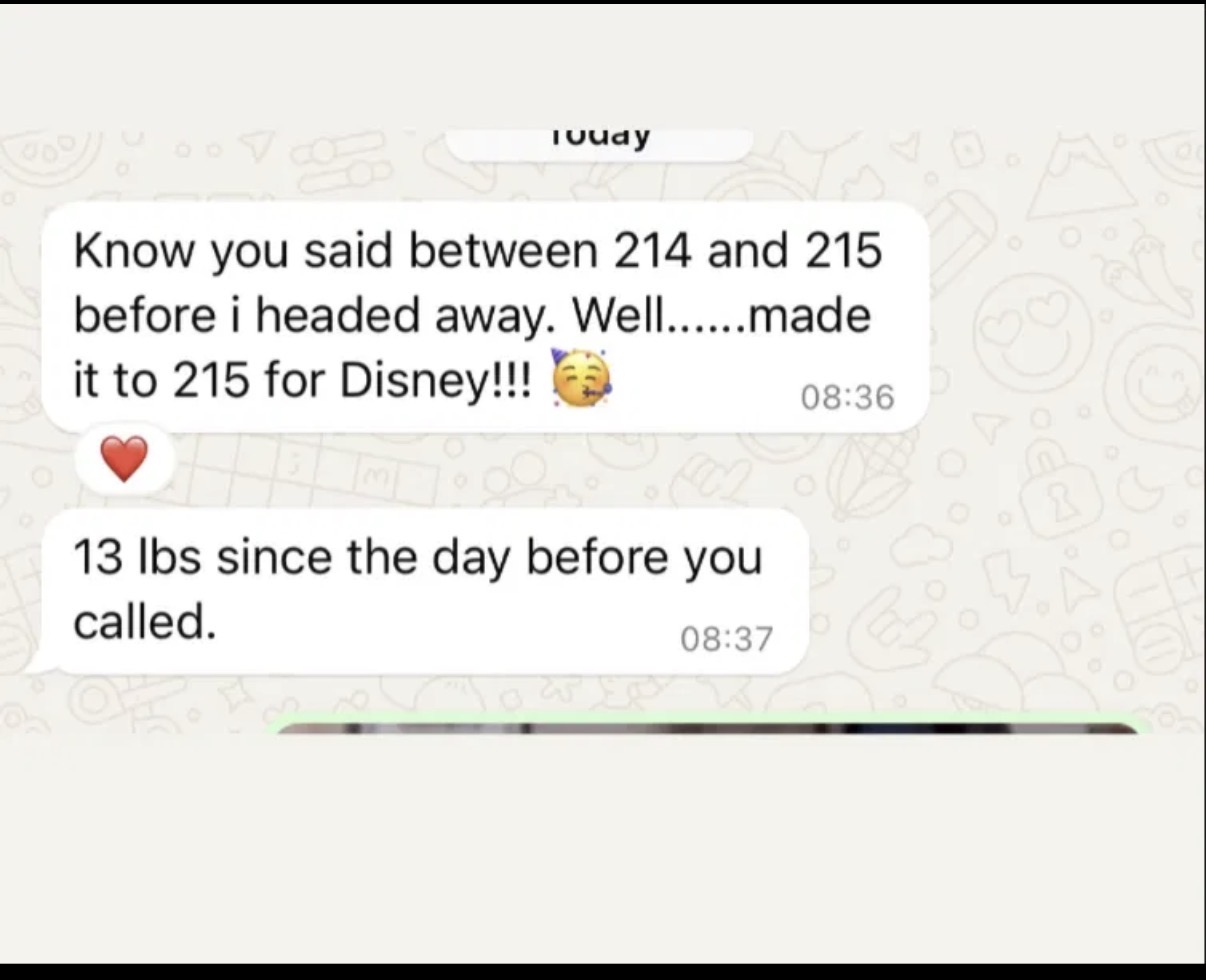 Client message