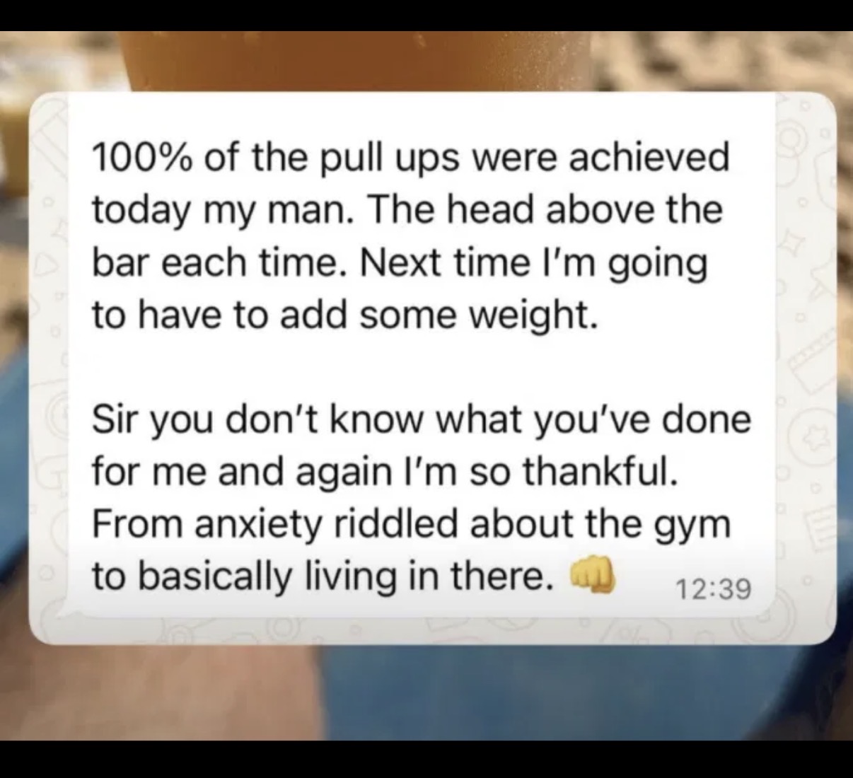Client message