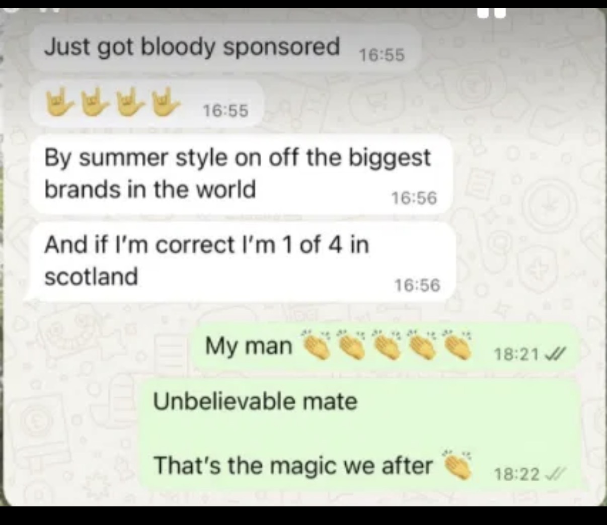 Client message