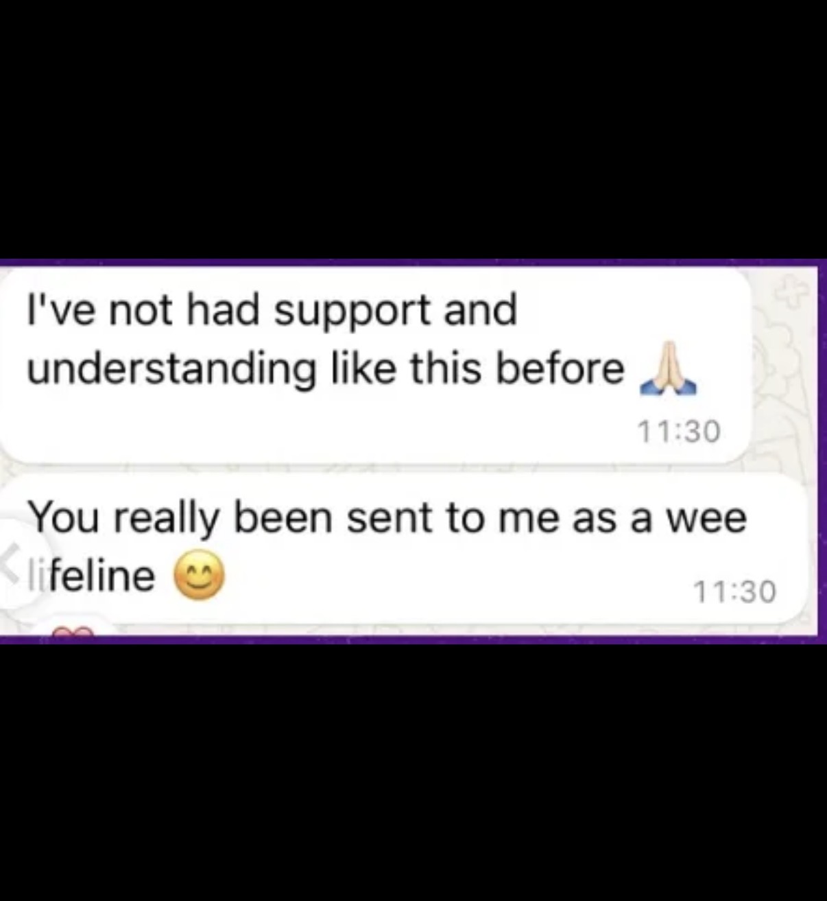 Client message