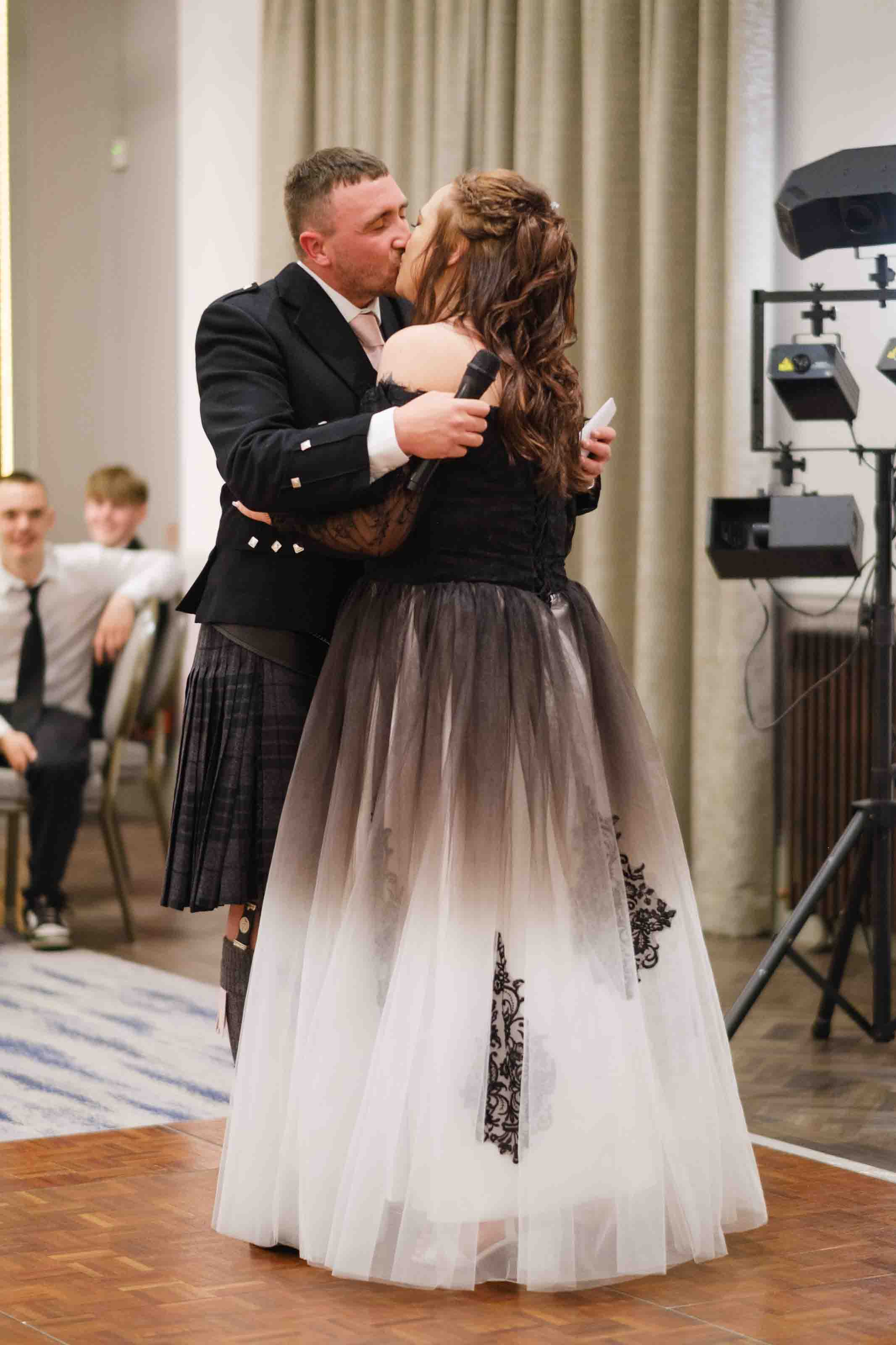 Wedding speeches at Dumfries Arms Hotel