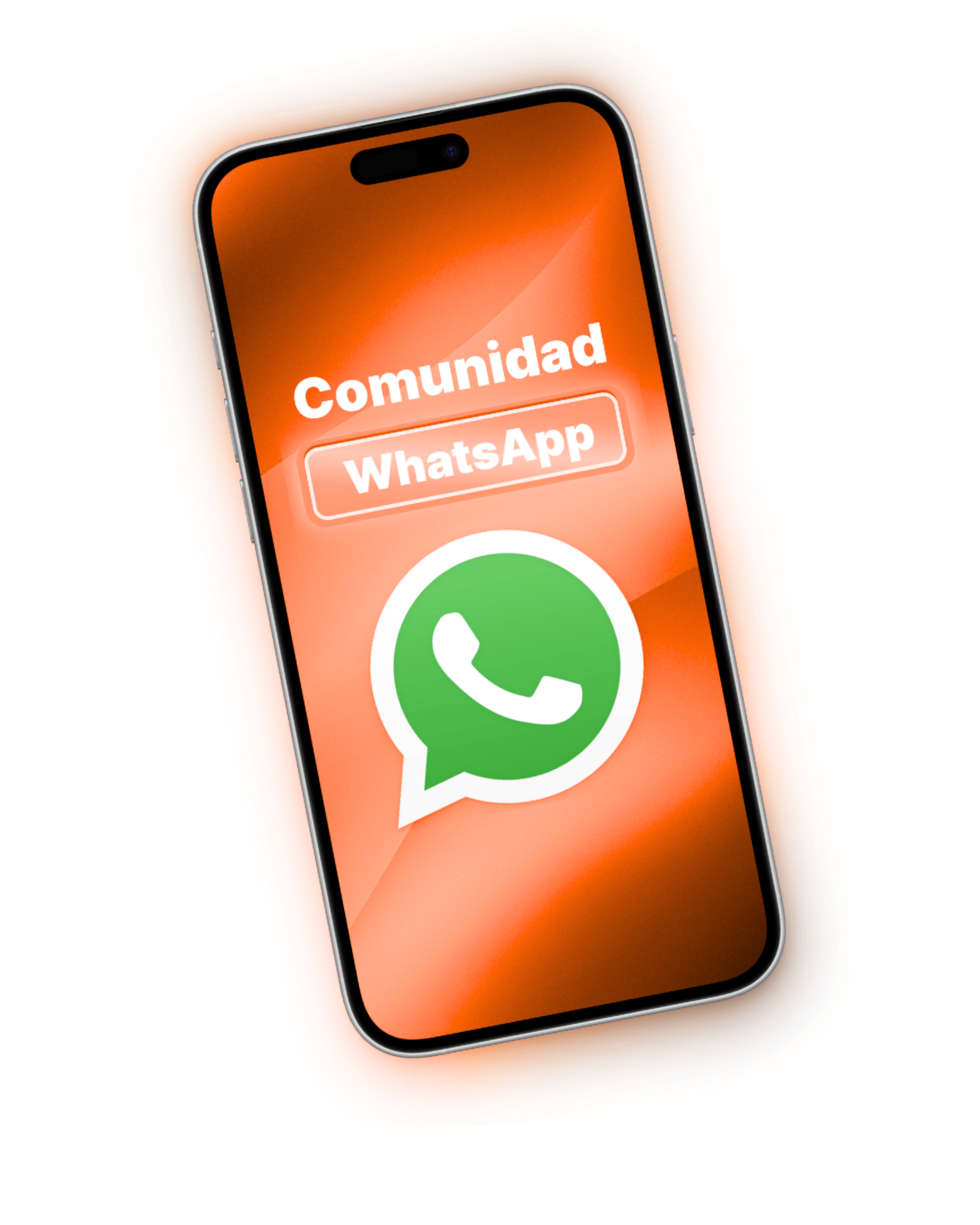 Mockup Comunidad WhatsApp