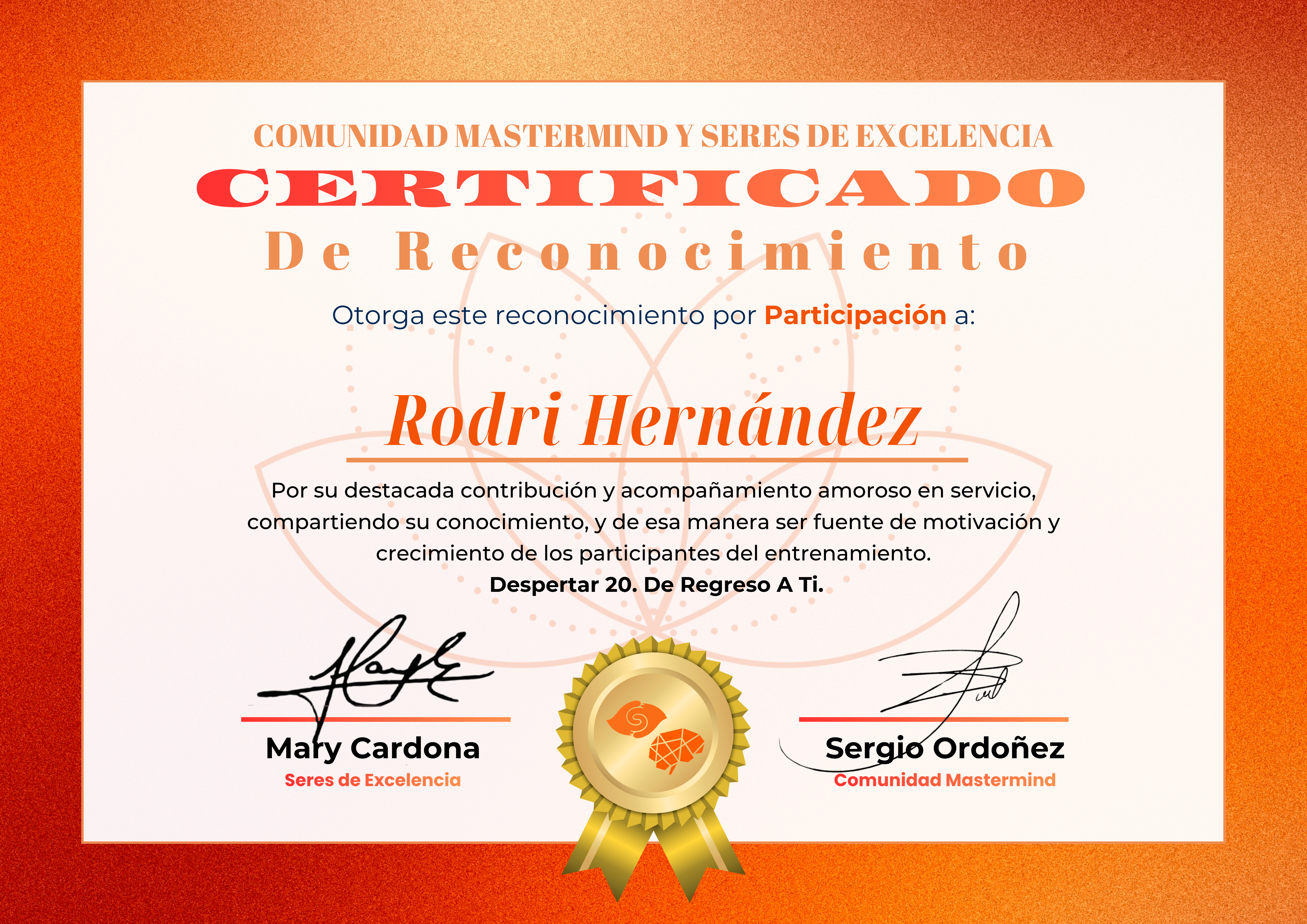 Mockup Certificado