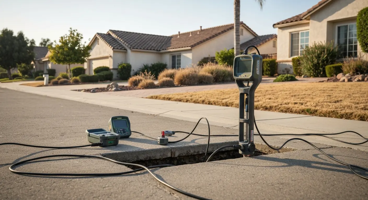 Water leak detection technology
