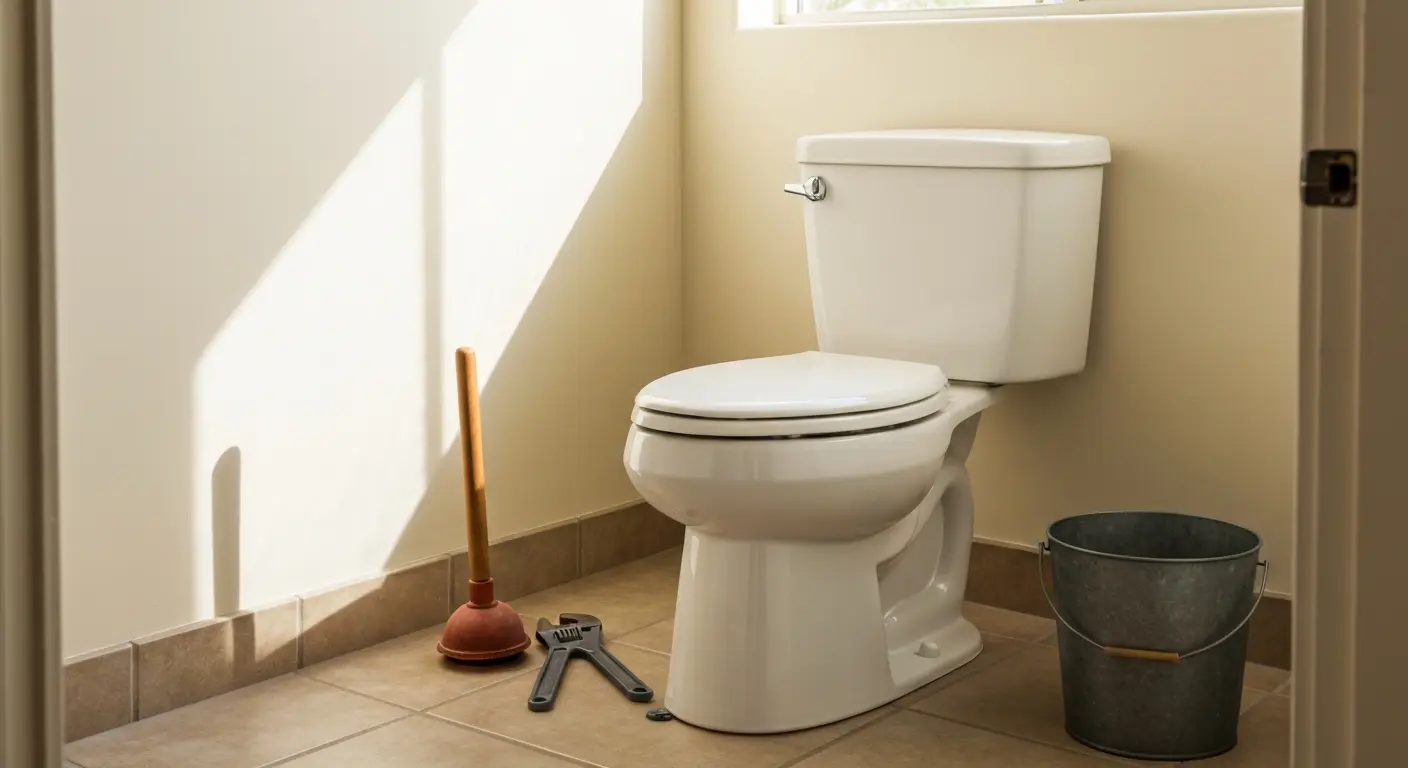 Toilet repair service