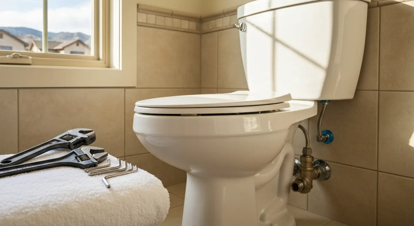 Toilet repair work
