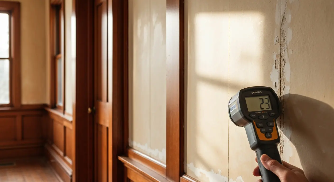 Water leak detection in Highland Park home