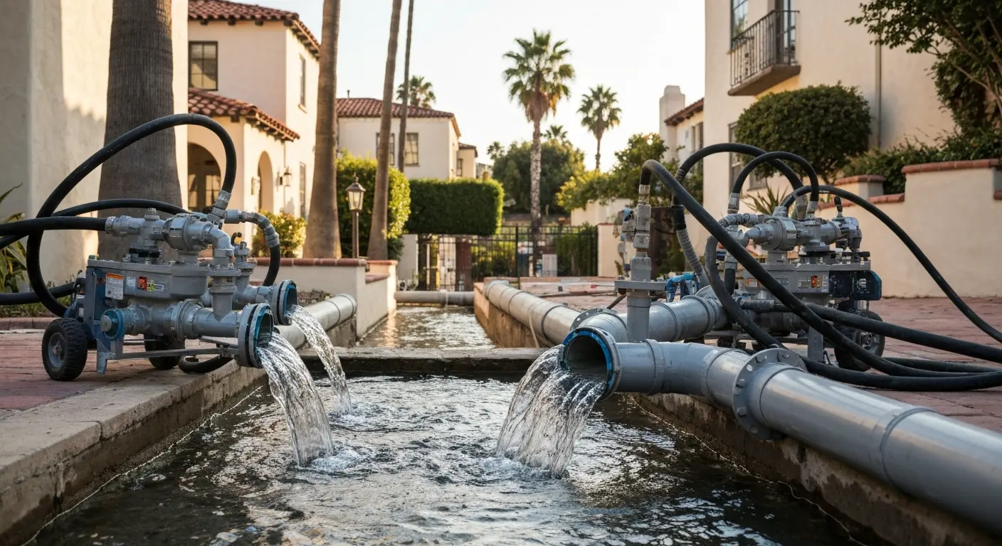 Drain cleaning service in West Hollywood