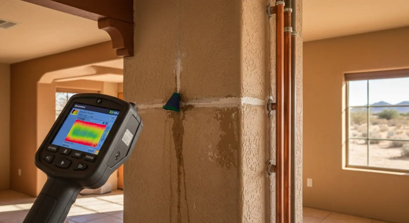 Water leak detection in Glendale home