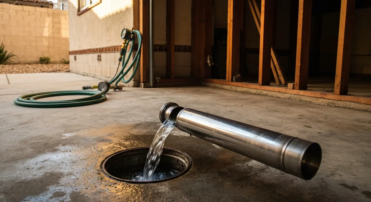 Drain cleaning service