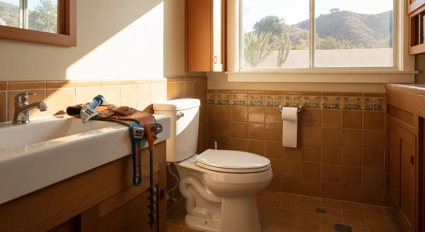 Toilet repair service
