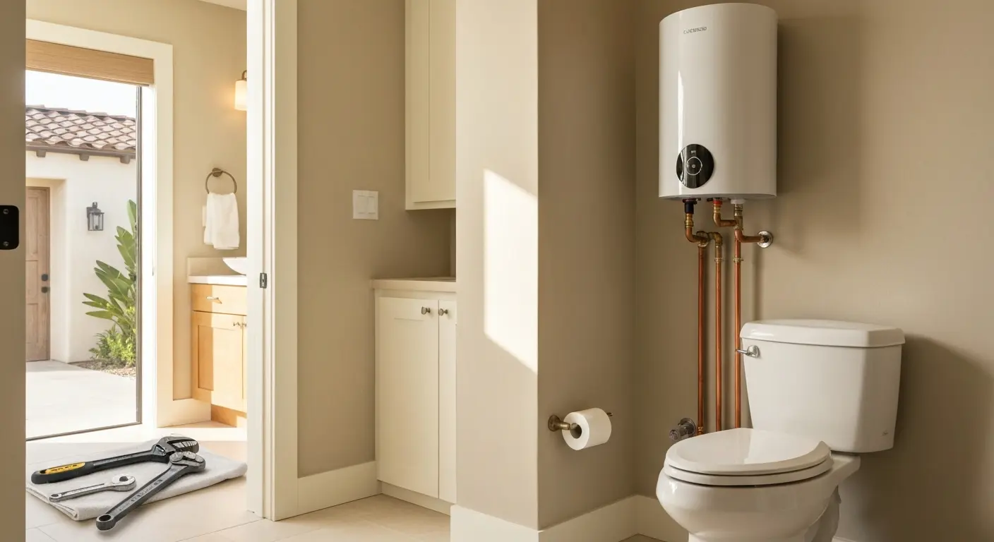 Water heater and toilet repair