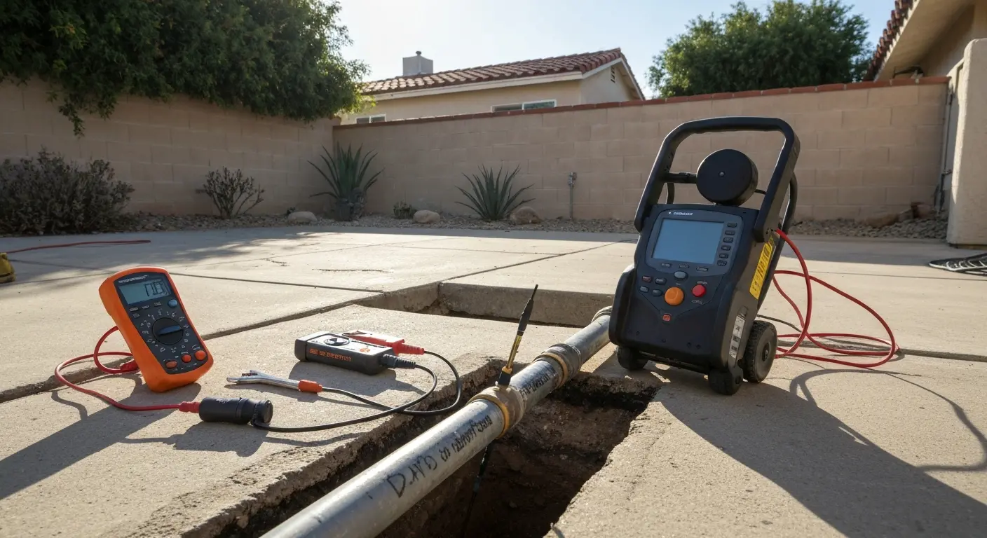 Water leak detection service
