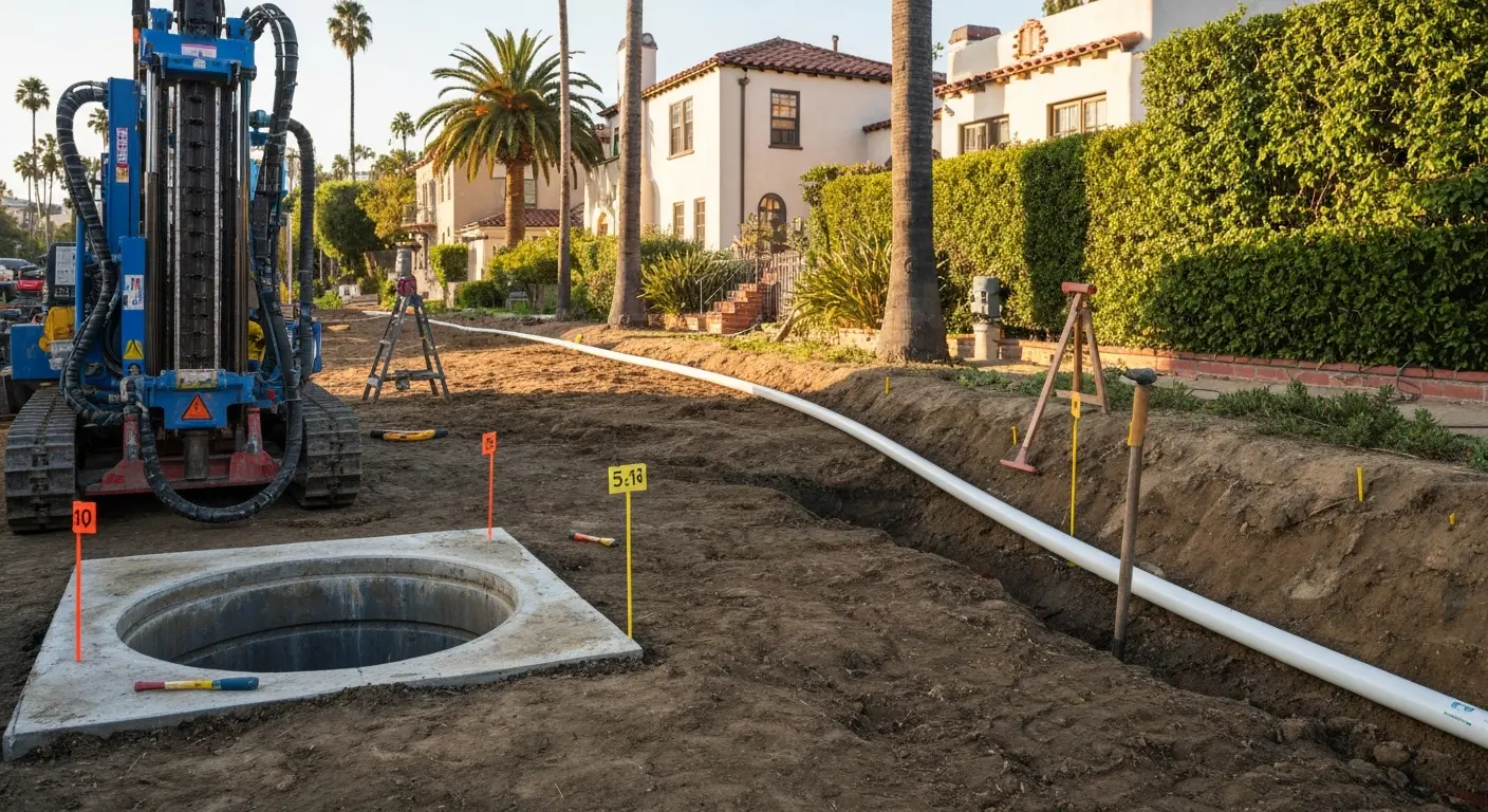 Waterline repair project