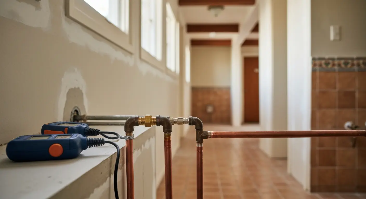 Water leak repair in West Hollywood apartment building