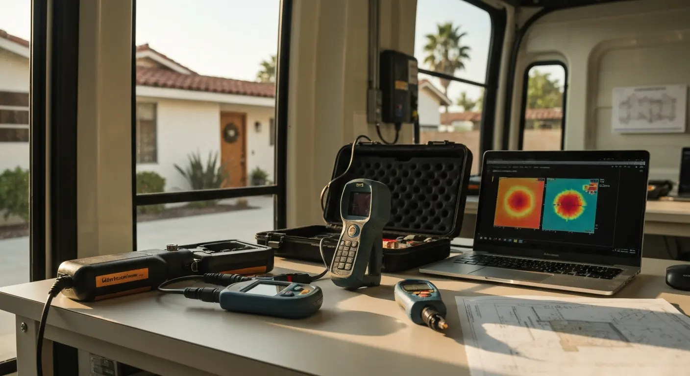 Water leak detection equipment