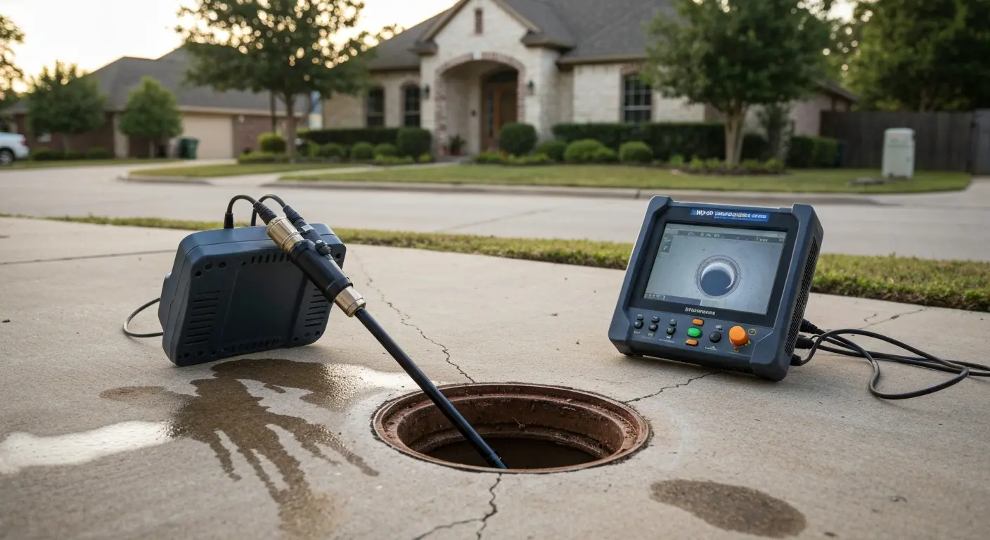 Sewer backup repair