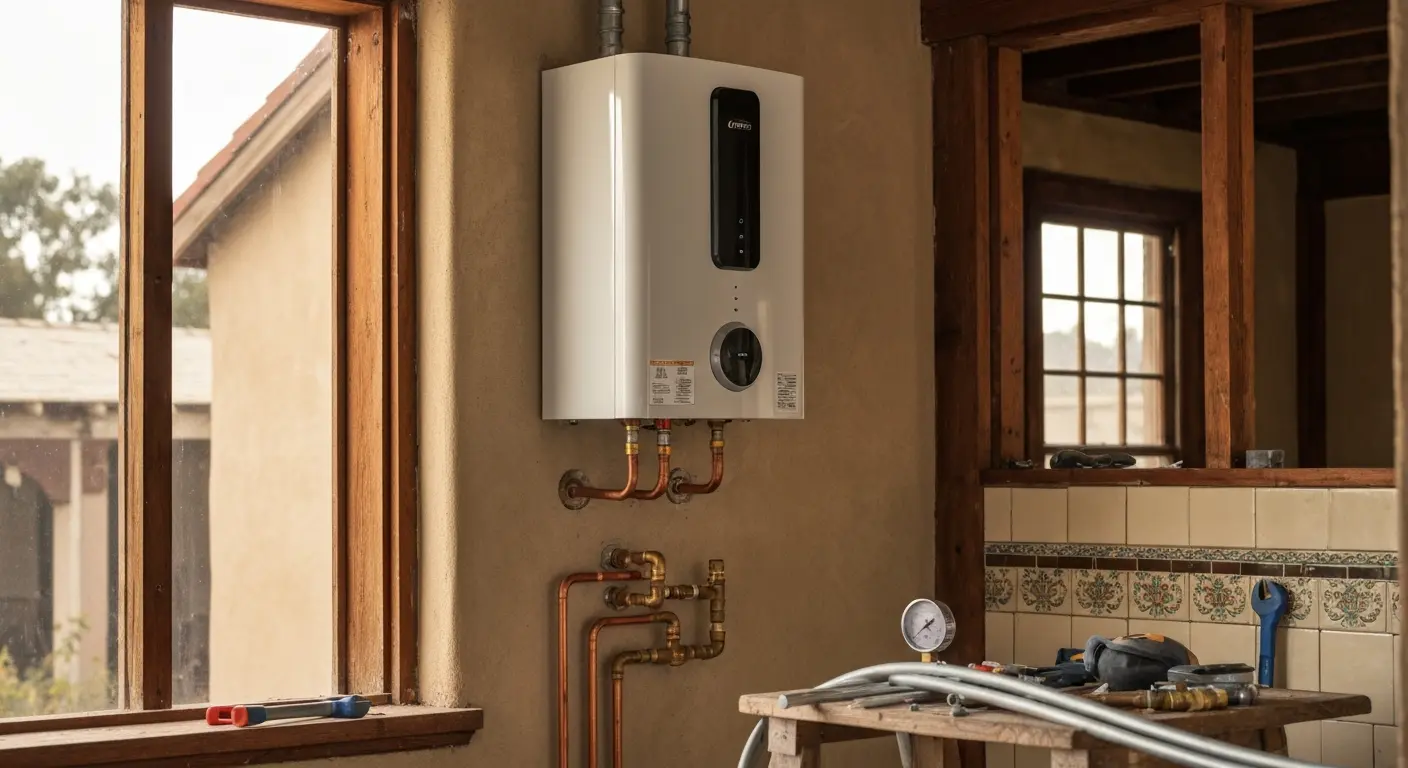 Water heater installation