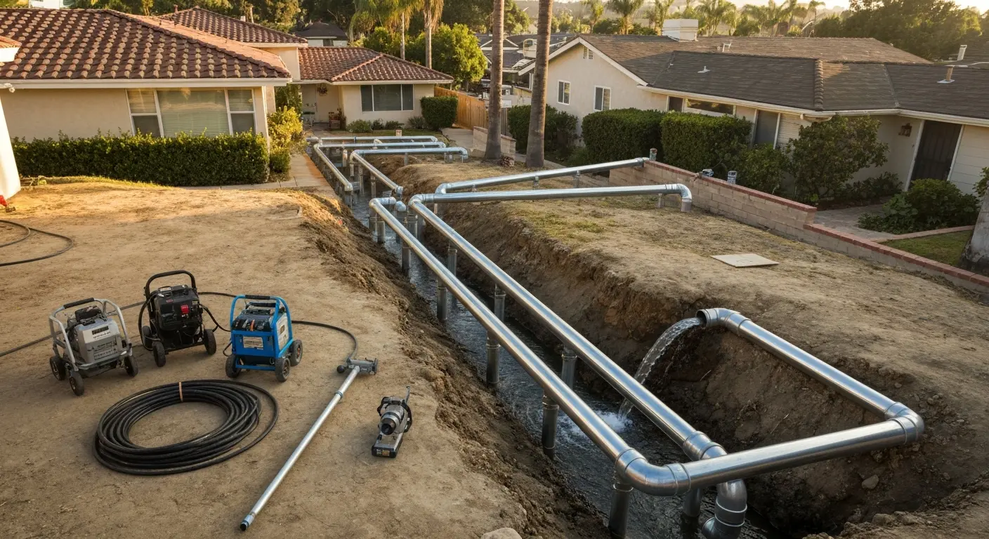 Drainage service