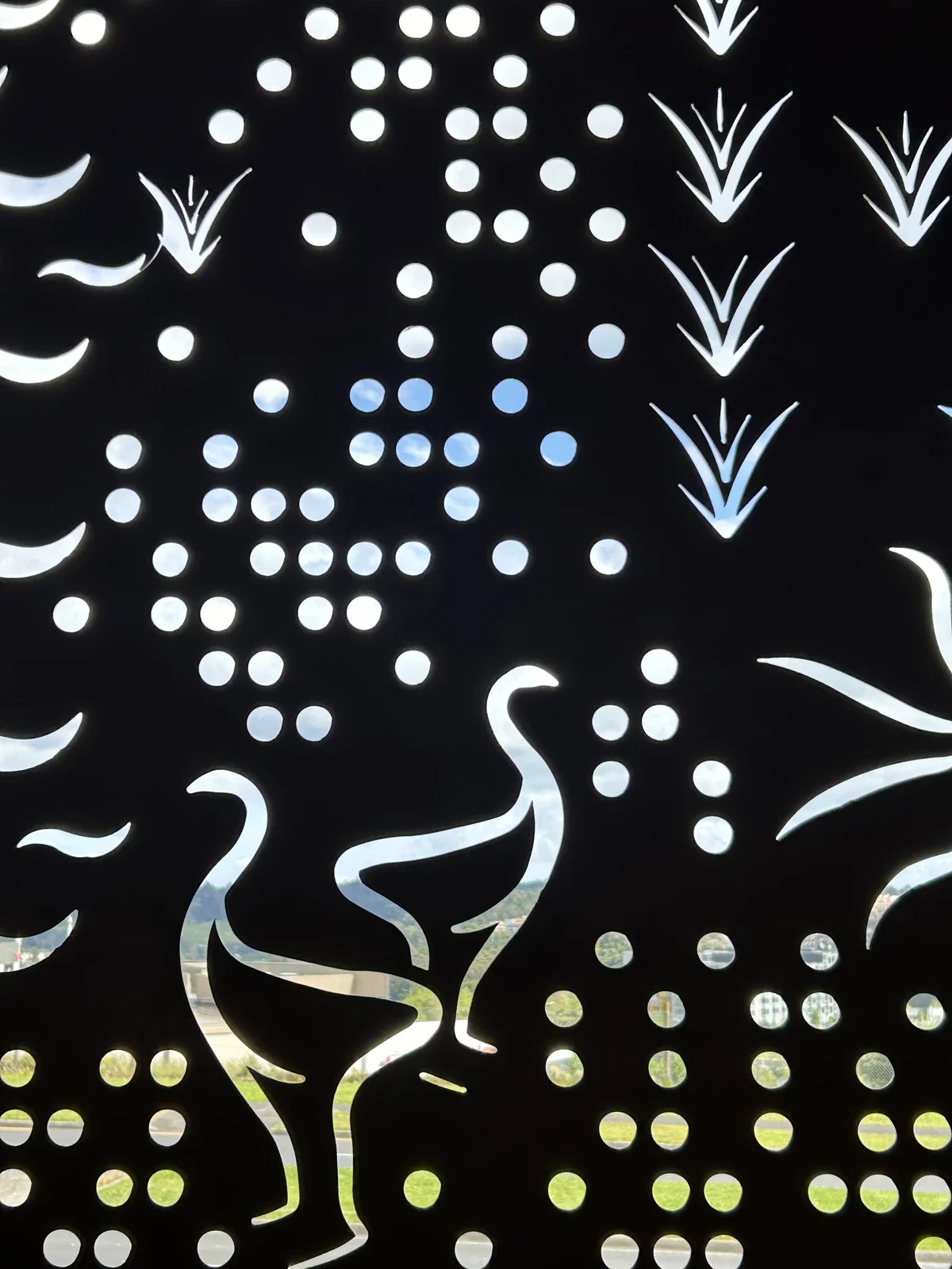 Cut metal patterns