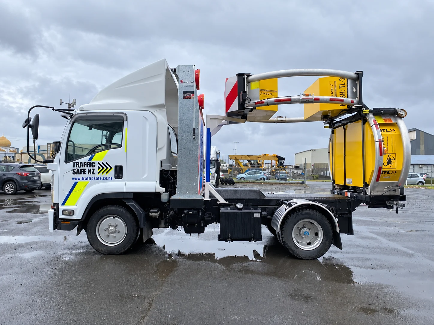 Truck body equipment and fittings