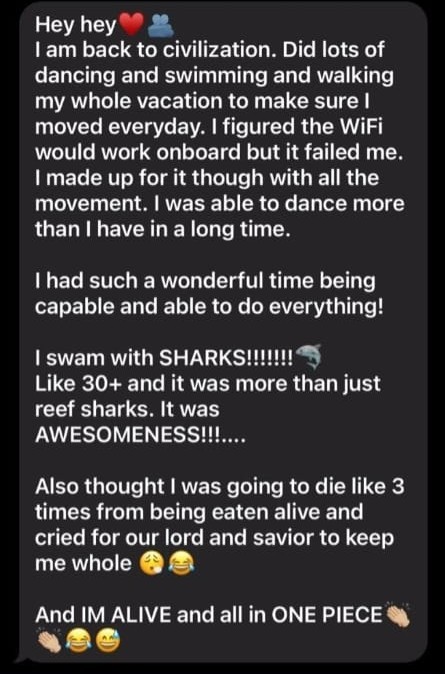 Patient testimonial