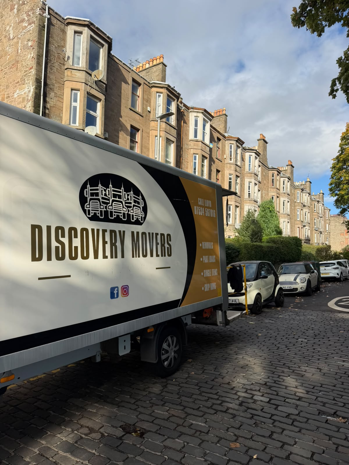 Baxter Park Terrace removal, Dundee