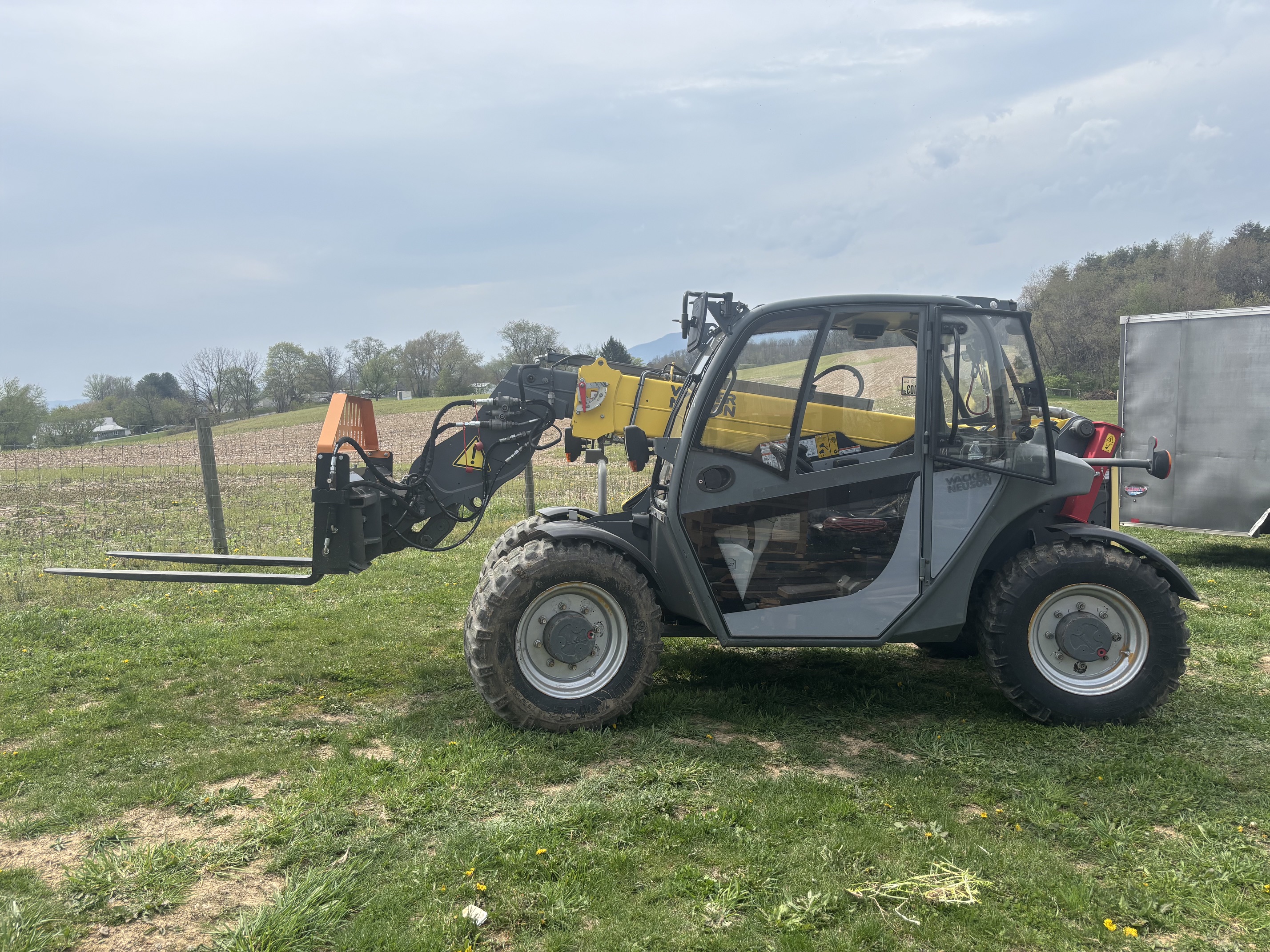Wacker telehandler rental in Chambersburg, PA