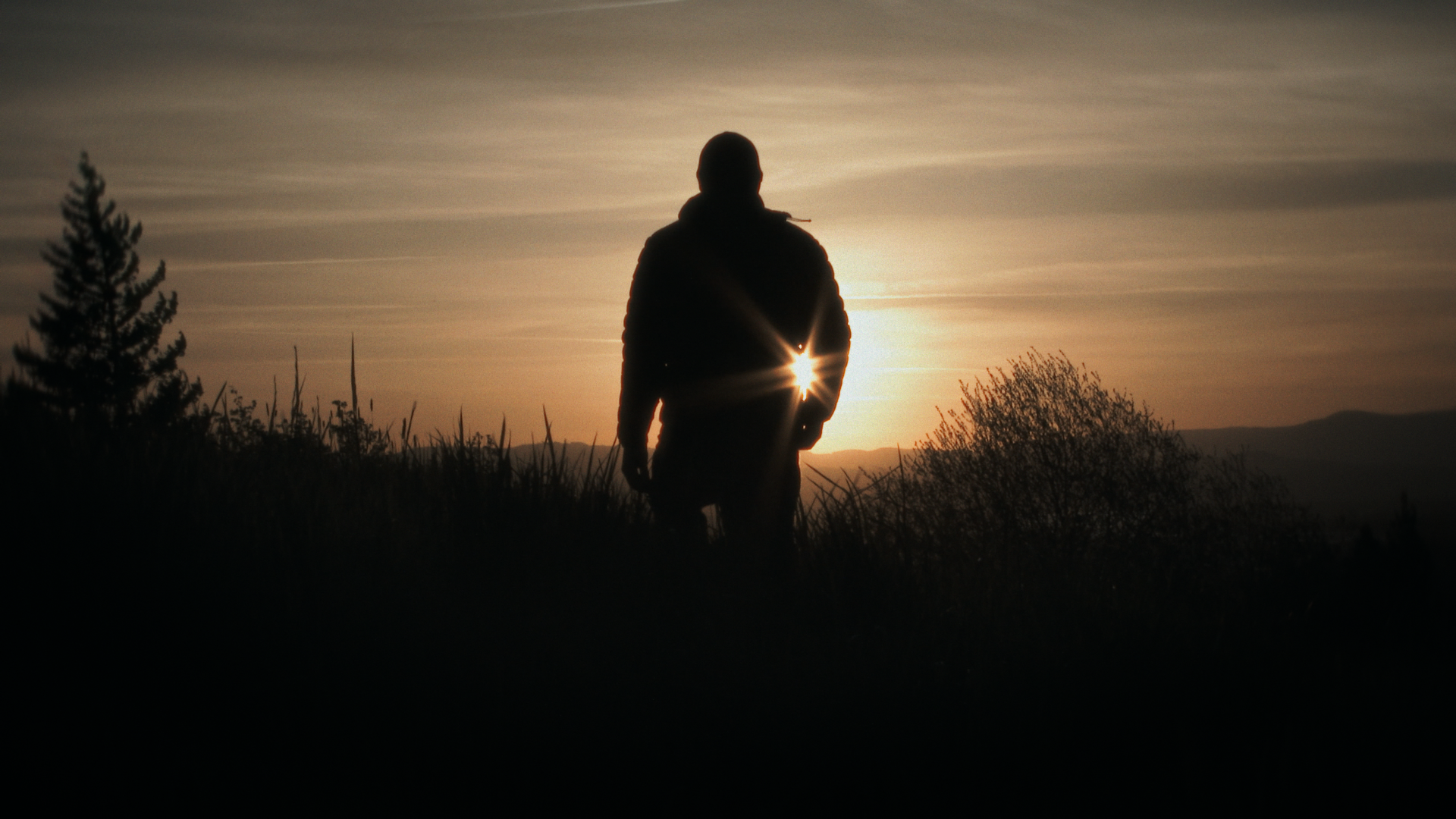 Japanese Neighborhood Sunset