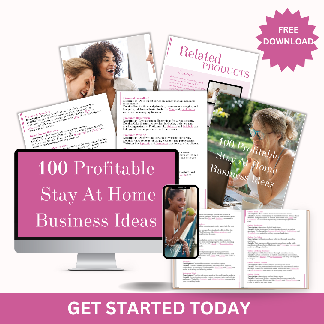 100 Profitable Work-From-Home Business Ideas