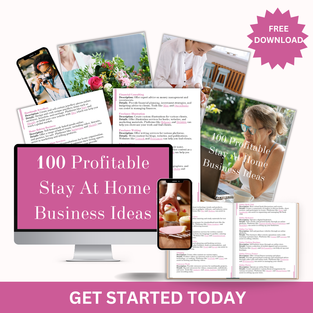 100 Profitable Work-From-Home Business Ideas