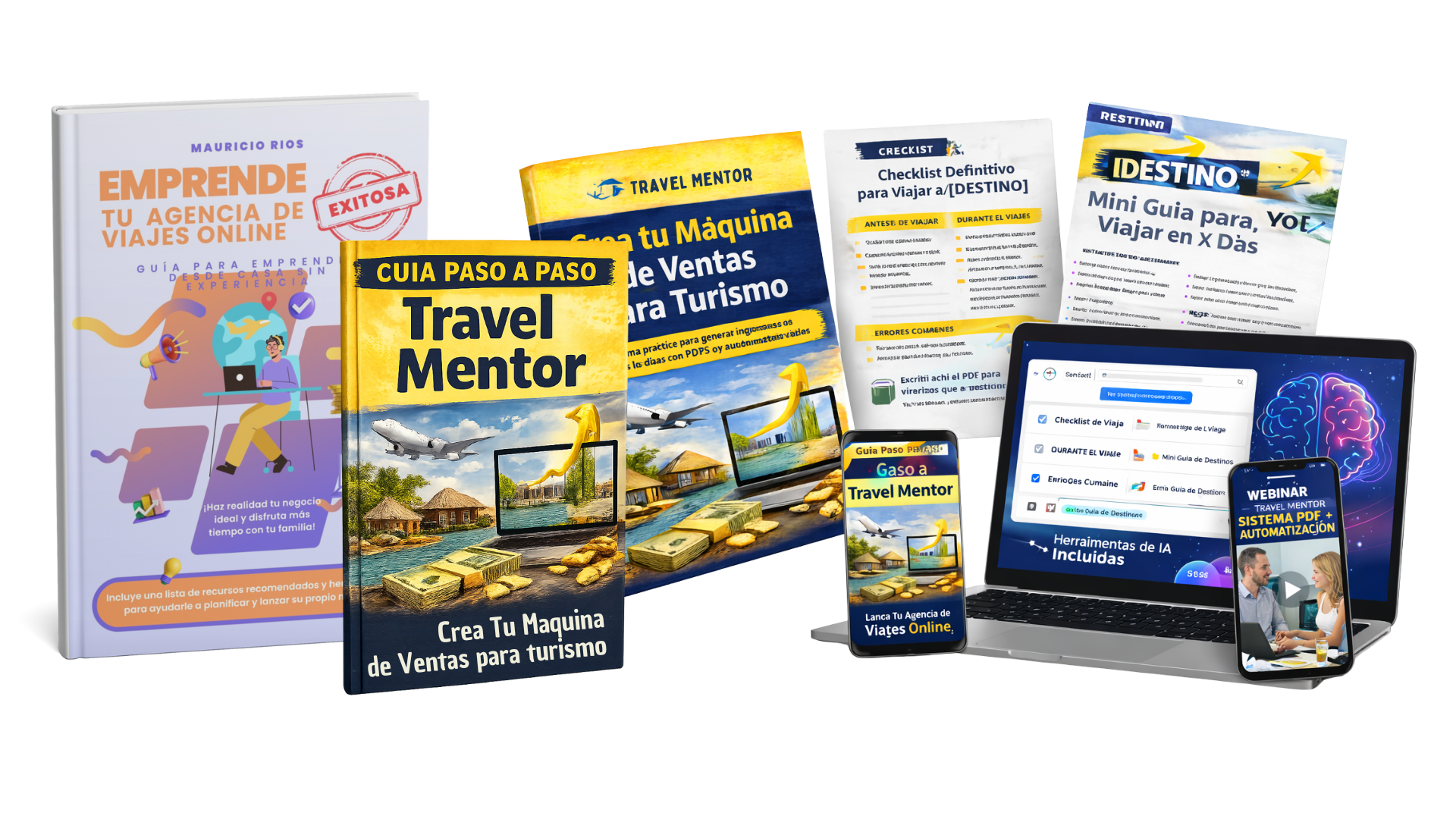 Kit Máquina de Ventas Turísticas — Travel Mentor
