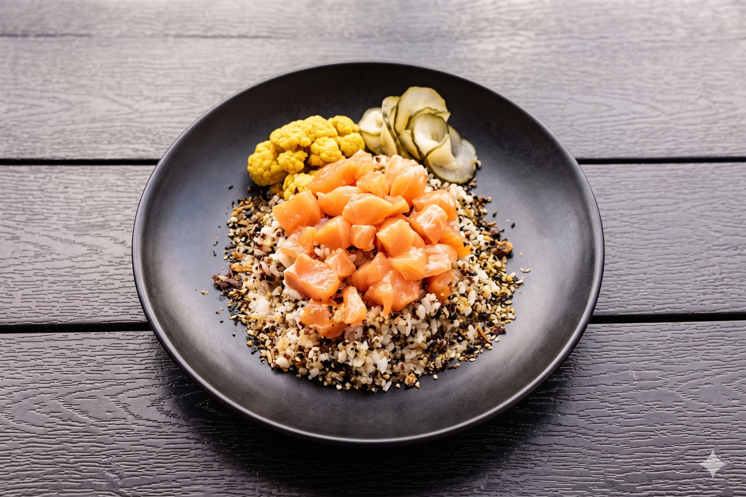Salmon Sashimi Rice Bowl