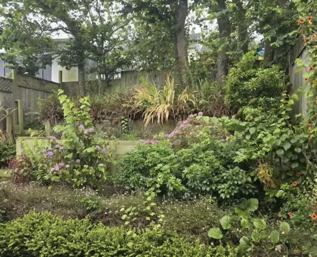 Before: the same property prior to work