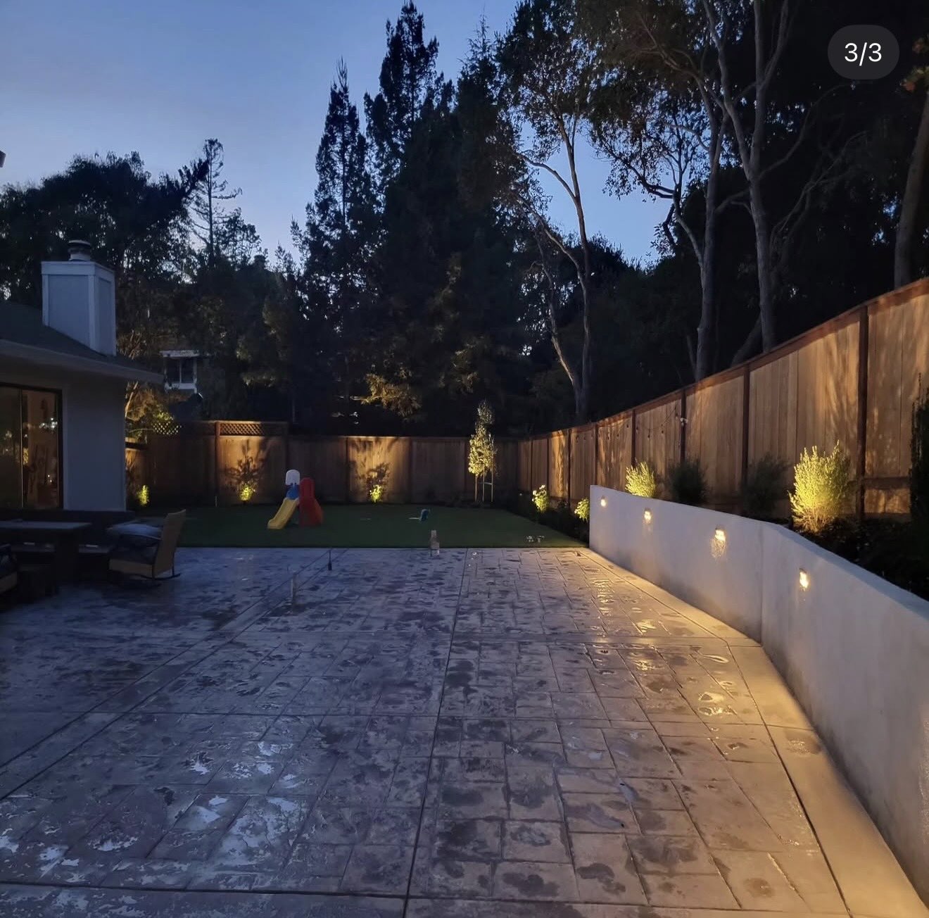 Estate Grounds Lighting Install by RE Landscape Sonoma