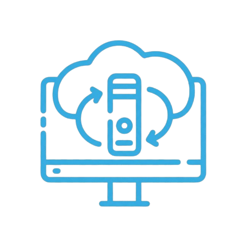 Analytics dashboard with clock icon